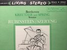 Rubinstein/Szeryng: Beethoven: Kreutzer & Spring Sonatas 1960 NM LP+CD TESTED