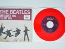 BEATLES She Loves You CAPITOL 45 NM red vinyl w/picture sleeve BEAUTIFUL