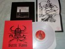 Battle Ruins - Self Titled. Clear LP 1st Press + Poster. Boston Oi Hardcore Punk