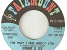 BONNIE & LEE The Way I Feel About You I Need Ya FAIRMOUNT DJ NORTHERN SOUL  45