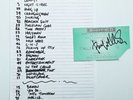 PAUL WELLER STYLE COUNCIL THE JAM - Ticket + Setlist - 06.11.2003 + Autograph