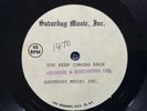 LARRY WEISS “YOU KEEP COMING BACK” UNKNOWN UNRELEASED US 1967 NORTHERN SOUL MOD