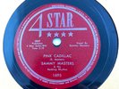 Sammy Masters 4 Star 1695 78 RPM Record Rockabilly Pink Cadillac Hear It