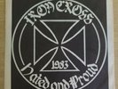 Iron Cross ?– Hated And Proud 1983 EP Skin Flint Records w/ Lyrics Oi, Punk EX