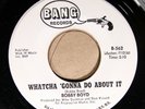Bobby Boyd BANG 562 WHITE LABEL PROMO M- 