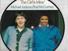 Michael Jackson Paul McCartney The Girl Is Mine Picture Disc Single EPC A 11-272