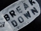 BREAKDOWN DEMO 87 7” yellow nyhc raw deal killing time blackout dead serious