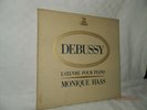 CLAUDE DEBUSSY l'Oeuvre pour piano MONIQUE HAAS 6LP 33tours ERATO STU 70 605/610