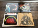 Rainbow on stage,long live rock roll,down to earth & rising vinyl LP record lot