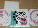 BLINK 182- S/T PINK/WHITE SWIRL Vinyl ed.500