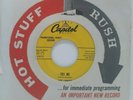 45 RPM ROCKABILLY PROMO DEBUT BOB LUMAN, TRY ME / I KNOW MY BABY CARES