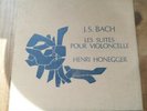 HONEGGER HENRI BACH SOLO LES SUITES POUR VIOLONCELLE COFFRET VALOIS CMB 22 SIGNE