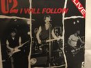 U2 I Will Follow-Live, Original Dutch 45 w/Picture Sleeve - Unplayed