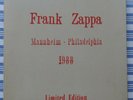 Rare Zappa vinyl: Mannheim - Philadelphia 1988 - red edition - limited 5/12