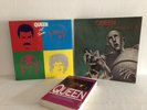 Queen - Hot Space, News of The World - Sehr guter Zustand - 2x LP +  Queen Buch