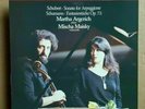 SCHUBERT/SCHUMANN Argerich/ Maisky*Sonata for Arpeggione/ Fantasia Philips DG-LP