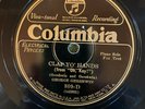 Columbia 809D George Gershwin CLAP YO' HANDS 78 rpm  E+  JAZZ 1926