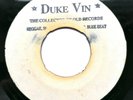 King Stitt ?- Lick It Back - Reggae 45 - JA Clan Disc blank Clancy Eccles