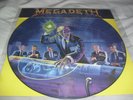 MEGADETH -RUST IN PEACE- VERY HARD TO FIND FIRST PRESS LP VINYL LTD PICTURE DISC