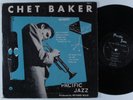 CHET BAKER QUARTET Self Titled PACIFIC JAZZ PJLP-3 10