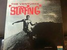 SURFING the VENTURES 1963 Dolton Records BST-8022 Pipe Line / Party In Laguna LP