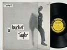 BILLY TAYLOR - A Touch of Taylor Prestige PRLP 7001 LP W 50th VG+