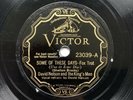 JAZZ: DAVE NELSON & THE KING’S MEN -’SOME OF THESE DAYS’ VICTOR 23039