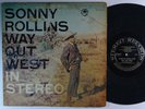 SONNY ROLLINS Way Out West LP on Stereo DG stereo