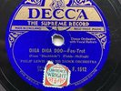 BRITISH JAZZ: PHILIP LEWIS & HIS DANCE ORCH - ‘DIGA DIGA DOO’ 1929 DECCA 78