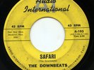 HEAR - Rare R&B Tittyshaker 45 - The Downbeats - Safari - Audio International