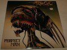 Rage Perfect Man LP Record 1988 Promo + Insert + Noise Merchandise CardVg+/Nm