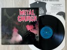 METAL CHURCH Self Titled 1984 US ORIG 1st LP Ground Zero w/ Insert Blue Label NM