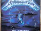 METALLICA Ride The Lightning LP 1984 Elektra ?60396-1 Allied Press VG+/++ THRASH