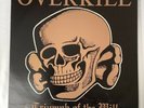 OVERKILL - TRIUMPH OF THE WILL LP Vinyl 1985 First Pressing.