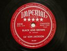 50'S BLUES LIL' SON JACKSON Black & Brown IMPERIAL 5218 E
