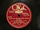 COUNTRY JUDY CANOVA FAMILY When The Sun Goes Down Behind The Hill OKEH 45576  E+