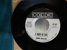 JOHNNY MAESTRO / CRESTS   IT MUST BE LOVE   (PROMO,BOOT) VG++