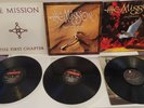 THE MISSION - The First Chapter/Grains of Sand/Carved In Sand LPs Gothic Rock