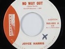 Rockabilly R&B 45 JOYCE HARRIS No Way Out INFINITY promo HEAR