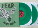 NEW FEAR MORE BEER TRANSLUCENT GREEN ST PATRICKS DAY 3LP LIMITED TO 100 a