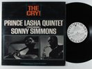 PRINCE LASHA QUINTET The Cry  CONTEMPORARY LP VG+ mono wlp *