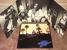 THE EAGLES   HOTEL CALIFORNIA 1976 VINYL RECORD ALBUM W/ ORIGINAL POSTER EX