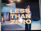 Less Than Zero Vinyl LP Original Motion Picture Soundtrack 1987
