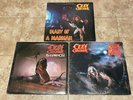 3 Vintage Ozzy Osbourne vinyl records Blizzard Ozz Diary Of Madman Bark At Moon