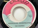 The Exotics: Boogaloo Investigator Excello 45 R&B Soul Funk NM