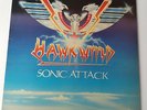 Hawkwind - Sonic Attack - Vinyl LP + Inserts UK 1st Press 1981 EX+/NM