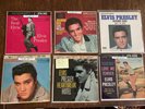6 RARE ORIGINAL ELVIS 45 RPM PICTURE RECORDS. The real Elvis, jailhouse rock bb