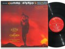 GOUNOD Faust BIZET Carmen LP RCA Living Stereo Classic Records audiophile Gibson