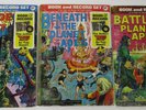 Vintage Escape Beneath Battle Of The Planet Of The Apes Book And Record Set Lot