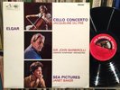 ELGAR Cello Concerto JAQUELINE DU PRE BARBIROLLI ASD 655 ED1 1965 STEREO UK NM+